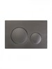 BELBAGNO Кнопка смыва BB-17C-GM, оружейная сталь BB-17C-GM - фото 328288 BELBAGNO Кнопка смыва BB-17C-GM, оружейная сталь BB-17C-GM - фото 328288