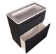 STYLE LINE El Fante Bergamo El Fante Тумба напольная "Бергамо мини 70" (2 ящ.) Люкс антискрейтч черный, PLUS СС-00002311