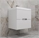 STYLE LINE Тумба подвесная "Матис 60" под ASTI 60 (2 ящика), Белый матовый, ЭМАЛЬ ЛС-00002444