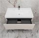 STYLE LINE Тумба напольная "Матис 80" под ASTI 80 (2 ящика), КРЕМ, ЭМАЛЬ ЛС-00002437