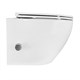 AZARIO Grado Унитаз подвесной 365х495х365 безободковый, с функцией биде, с быстросъемным сиденьем микролифт (AZ-046E-NR) AZ-046E-NR