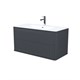 IDDIS Тумба с умывальником, подвесная, 100 см, темно-серый, Oxford Neo, , (OXN10D0i95K) OXN10D0i95K