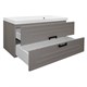 AZARIO Комплект Тумба ARMARIO 100/2 1000х450х585 подвесная, с раковиной CLASSIK 100, кашемир (CS00096973) CS00096973