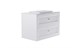 ASTRA-FORM Тумба подвесная Классик 100 с 2ящ белый мат. с раковиной Ретро бел гл. и столешницей Solid бел гл. 4631177714450