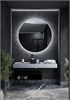 SANCOS Зеркало для ванной комнаты Sfera D1200 c фоновой подсветкой, арт. SF1200 SF1200