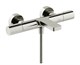 SANCOS Термостатический смеситель для ванны и душа Etna, брашированный никель, PVD покрытие, арт. SC9006BN SC9006BN