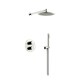 SANCOS Душевой комплект с термостатом Etna, с внутренней частью, брашированный никель, PVD покрытие, арт. SC9010BN SC9010BN