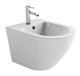 CERAMICA NOVA Биде подвесное Alba с крепежом для скрытого монтажа белый CN11006 CN11006