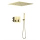 TIMO Душевая система встроенная с термостатом Petruma золото матовое (SX-5209/17SM) SX-5209/17SM