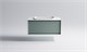 ASTRA-FORM Тумба подвесная Фрейм  100 с 1ящ NCS S 3005-b80g мат. с раковиной Антарес бел гл. и столешницей Solid бел гл. 4631177713927