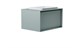 ASTRA-FORM Тумба подвесная Фрейм 80см 1ящ NCS S 3005-b80g мат., раковина Антарес бел гл, столешница Solid в цвете 4631177715242