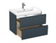 CERSANIT Тумба под раковину подвесная MODUO 80 для COMO 80 темно-серый A69347