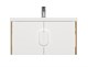 CERSANIT Тумба под раковину подвесная COMO 80 для COMO 80 белая A69339
