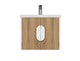 CERSANIT Тумба под раковину подвесная COMO 50 для COMO 50 орех A69340