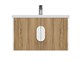 CERSANIT Тумба под раковину подвесная COMO 70 для COMO 70 орех A69342