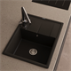 ABBER Кухонная мойка Quarz AQ2903B черная AQ2903B