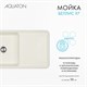 AQUATON Мойка для кухни Беллис 97 жемчуг 1A725132BS240 1A725132BS240