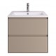 AQUATON Тумба под раковину Люмин 60 орех франклин/капучино 1A293901A5OK0 1A293901A5OK0