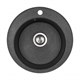 AQUATON Мойка для кухни Шелли круглая графит 1A734732SS210 1A734732SS210