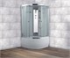 TIMO Comfort T-8800 Fabric Glass душевая кабина 100*100*220+турецкая баня хамам T-8800F-T-STUN