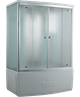 TIMO Comfort Т-8850 Fabric Glass душевая кабина 150*88*220+турецкая баня хамам T-8850F-T-STUN