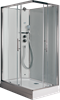 TIMO Premium ILMA 102 L душевая кабина с крышей, хамам и стульчиком 120*80*222 ILMA102L-roof-102L-T-STILMA-T-CH/C
