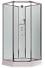 TIMO Premium ILMA 709 душевая кабина с крышей, хамам и стульчиком 90*90*225 ILMA709-roof-709-T-STILMA-T-CH/C