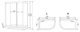 TIMO Lux T-7702 R душевая кабина 120*85*225, турецкая баня хамам T-7702R-T-STUN
