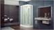 TIMO eco ТЕ-0702 L душевая кабина 120*80*218, турецкая баня хамам, стульчик прозрачный TE-0702L-T-STUN-T-CH/C