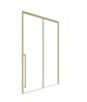 TIMO Душевая дверь TDSS-130/17C-8L, раздвиж 1300*2000, проф мат золото, стекло проз 8 мм T53L