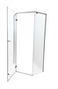 TIMO Душевой угол TTSSP-100/13C-8, распаш 1000*1000*2000, проф никель, стекло проз 8 мм T67