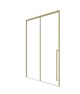 TIMO Душевая дверь TDSS-120/17C-8R, раздвиж 1200*2000, проф матовое золото + торцевое стекло TSS-900/17C-8 900*2000, проф матовое золото T52R+T62