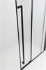 TIMO Душевая дверь TDSS-150/03C-8R, раздвиж 1500*2000, проф черный + торцевое стекло TSS-900/03C-8 900*2000, проф черный T59R+T64