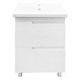 AZARIO Комплект Тумба KANTRI 60/2Н 605х405х870 напольная, с раковиной Фостер 60, белый глянец (CS00097250) CS00097250
