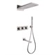 ABBER Душевая система Daheim AF8253SP скрытого монтажа с изливом, термостат, хром AF8253SP
