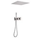 ABBER Душевая система Daheim AF8255SP скрытого монтажа без излива, термостат, сатин AF8255SP