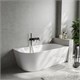 ABBER Акриловая ванна AB9502-1.8 R белая AB9502-1.8 R