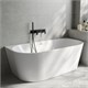 ABBER Акриловая ванна AB9503-1.4 белая AB9503-1.4