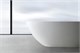 ABBER Ванна из искусственного камня Dortmund AM9911 белая матовая AM9911