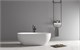 ABBER Акриловая ванна AB9241MW белая матовая AB9241MW