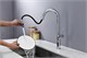 AQUAme AQM9905CR  Cucina  Смеситель для кухни с выдвижным U-образным изливом,  с подключением к фильтру с питьевой водой, хром AQM9905CR