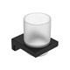 AQUAme AQM7311MB  Tivoli  Стакан для зубных щеток, латунь/матовое стекло, черный матовый AQM7311MB