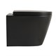 VECONI Унитаз подвесной Ando VAN-48TB, черный VAN-48TB