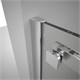 VECONI Душевая дверь раздвижная Vianno VN-75, 1500x2000, хром, стекло прозрачное VN75-150-01-C4
