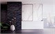 VECONI Шторка на ванну Palau PL-85GR, 500x1500, брашированный графит, стекло прозрачное PL85GR-50-01-C8