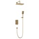 VECONI Встраиваемая душевая система VERONA, Золото брашинг VE-510-G-C4