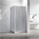 VECONI Душевой угол прямоугольный, двери раздвижные Rovigo RV-27CH, 1100х800х1900, хром, стекло pear RV27CH-11080-02-C8