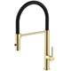 LEMARK Смеситель Beluga LMF-8074B-BRLG для кухни с гибким изливом, золото LMF-8074B-BRLG