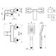 LEMARK Смеситель Hosta LM12303C для душа , хром LM12303C