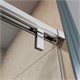 BELBAGNO Soft Close-1 Душевая дверь в нишу раздвижная ширина 120 см, профиль - хром / стекло - прозрачное SOFT_CLOSE-1-BF-1-120-C-Cr